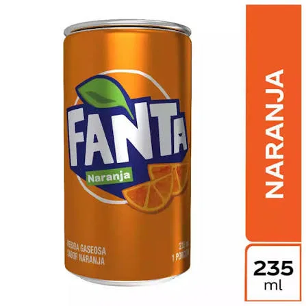 Fanta Naranja Regular lata 237 ml