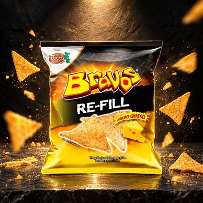 Tosty Bravos Re-fill Fajitas BBQ 25 g