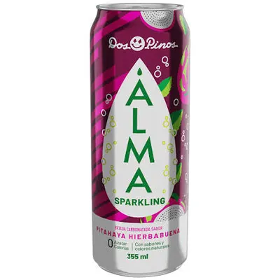 Alma Pitaya-Hierbabuena Dos Pinos 355 ml