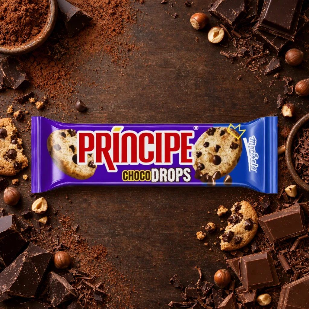 Galleta Príncipe Choco Drops Marinela 57 g
