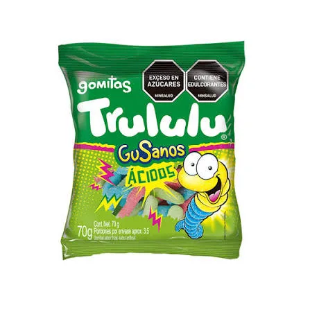 Trululu Gusanos 70 g