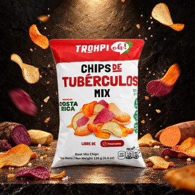 Chips de Tubérculos Trohpi Oh! Gluten Free 35 g