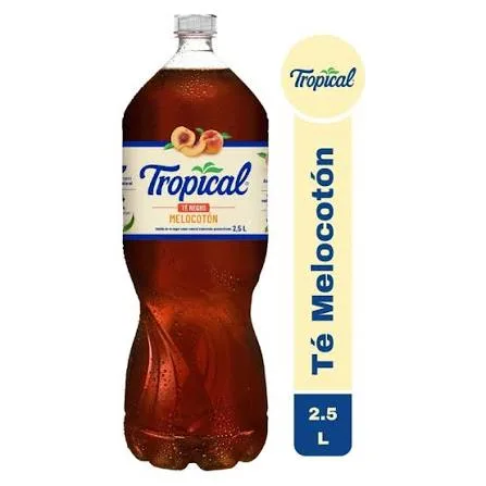 Tropical Té Negro Melocotón Cero 2.5 L