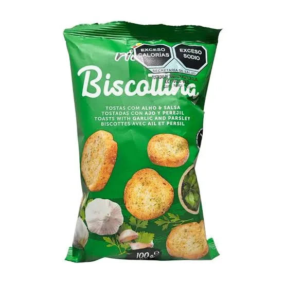 Tostadas con Ajo y Perejil Biscottina Rialto 400 g