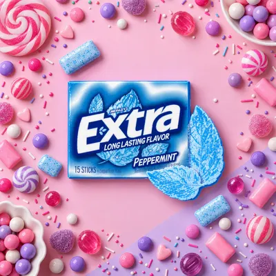 Chicle Extra Peppermint 2.5 g