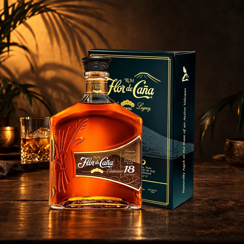 Ron Flor de Caña 18 años 750 ml