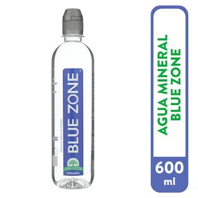 Blue Zone agua mineral 600 ml